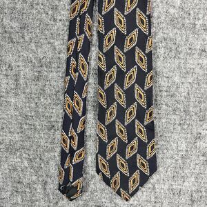 Silk Tie Mens 56"‎ Ted Lapidus Vintage Italy Designer Formal Business Career